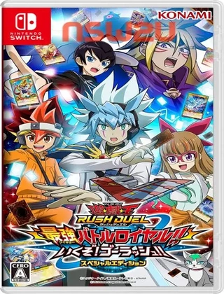Yu Gi Oh Rush Duel Strongest Battle Royal Lets Go Go Rush Special Edition XCI NSP NSZ Download